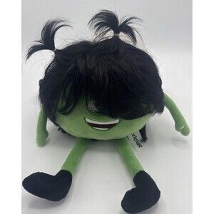 Cricket Wireless “Hair” Green Plush Doll Promotional Commercial Doll/Plush 12”